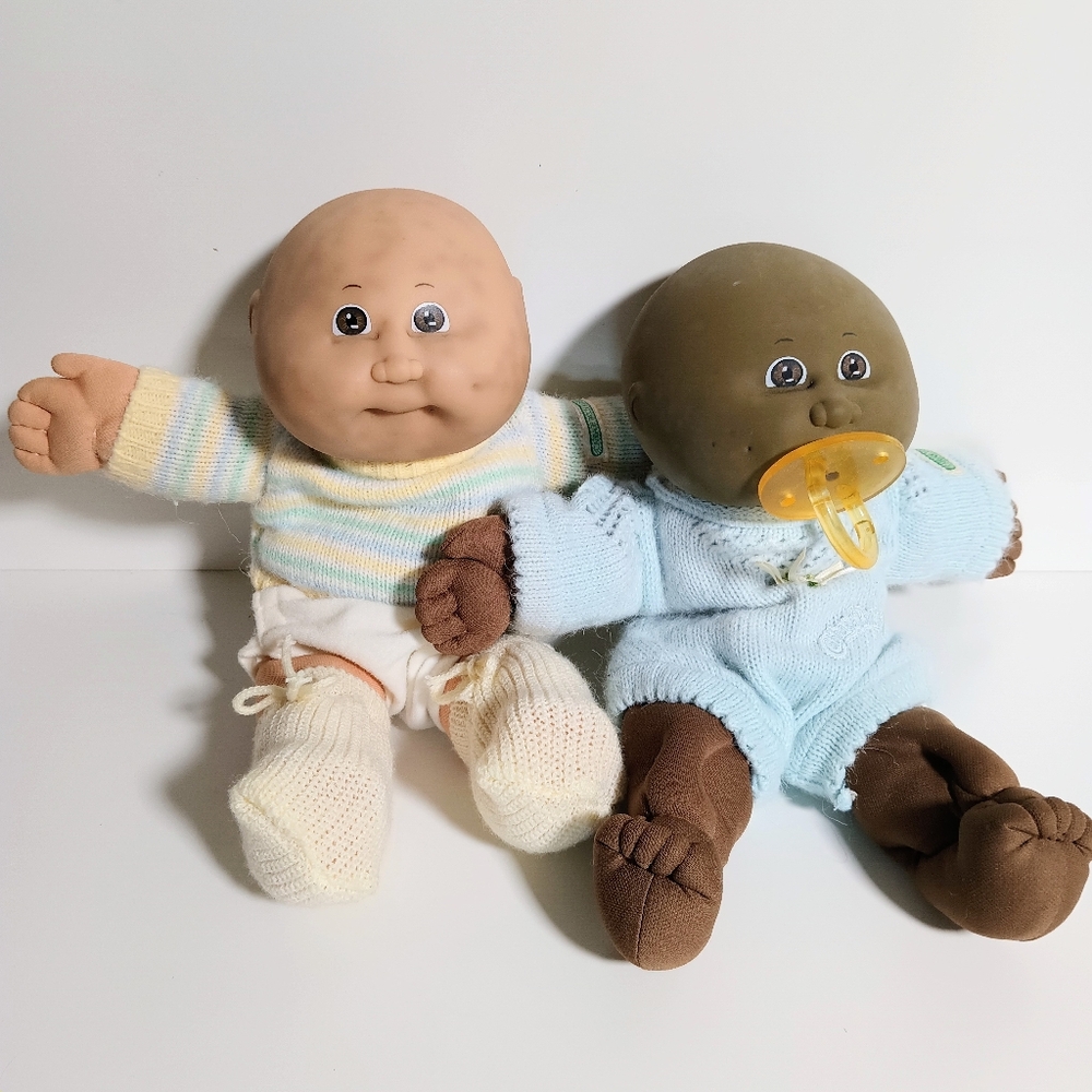 Vintage 80s Cabbage Patch Kids Bean Bag Butt 1985 Lot